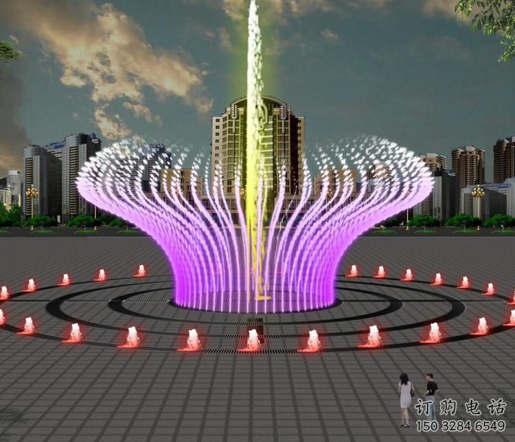 水景水體噴泉雕塑廠家 靜動結(jié)合水景配置