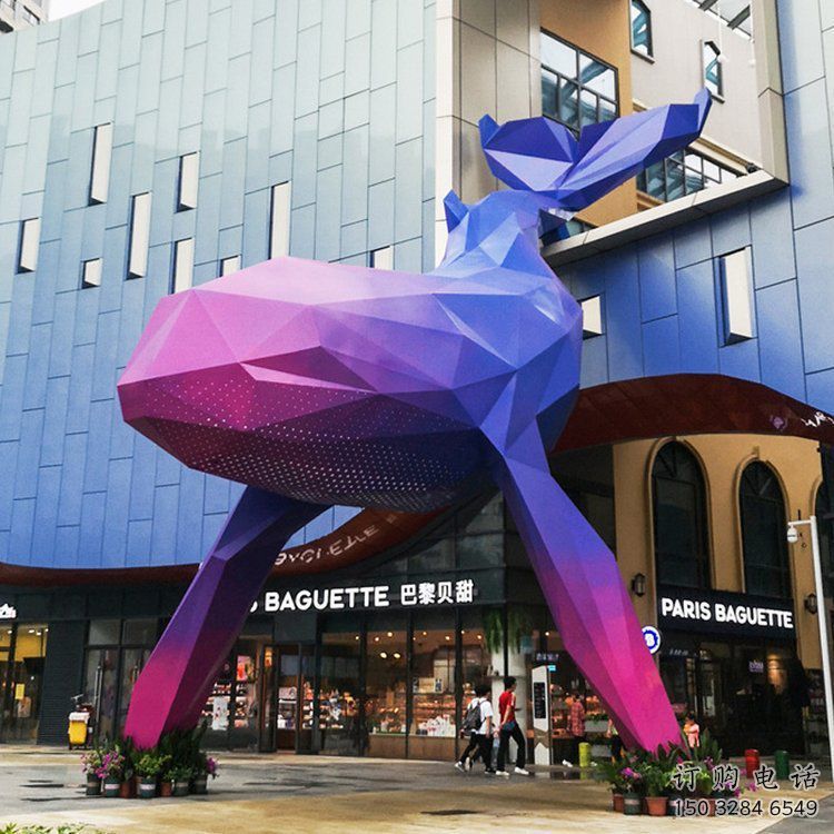 切面金魚雕塑廠家 現(xiàn)代抽象擺件 商場切面金魚雕塑