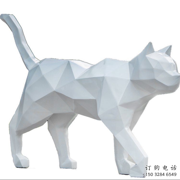 切面貓雕塑廠家 現(xiàn)代抽象擺件 商場(chǎng)切面貓雕塑 切面貓雕塑廠家 現(xiàn)代抽象擺件 商場(chǎng)切面貓雕塑