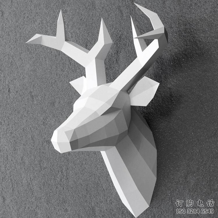 抽象鹿頭雕塑廠家 創(chuàng)意現(xiàn)代擺件 玄關(guān)彩繪鹿頭雕塑 抽象鹿頭雕塑廠家 創(chuàng)意現(xiàn)代擺件 玄關(guān)彩繪鹿頭雕塑