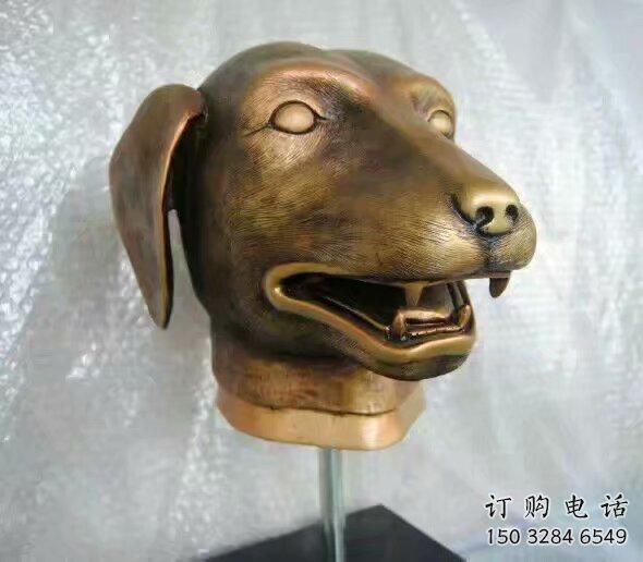 商場(chǎng)生肖雕塑廠家 中式室內(nèi)小品 現(xiàn)代拉絲生肖雕塑