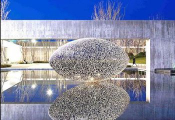 幾何球體雕塑廠(chǎng)家 發(fā)光公園小品 大門(mén)口不銹鋼球體雕塑