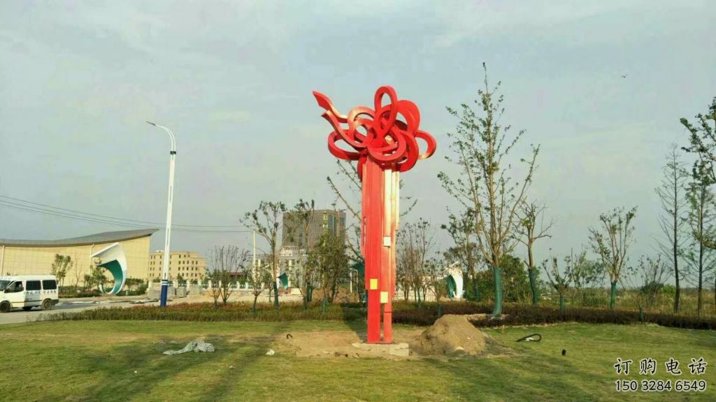 戶外中國結雕塑廠家 噴漆小品 不銹鋼中國結雕塑生產 戶外中國結雕塑廠家 噴漆小品 不銹鋼中國結雕塑生產