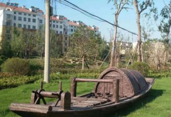 廣場(chǎng)帆船雕塑廠家 公園小品 抽象不銹鋼帆船雕塑