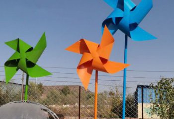 廣場風車雕塑廠家 公園小品 現(xiàn)代不銹鋼風車雕塑生產(chǎn)