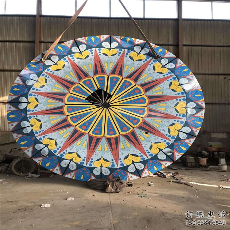 創(chuàng)意圓環(huán)雕塑廠家 彩繪烤漆小品 公園不銹鋼圓環(huán)雕塑生產