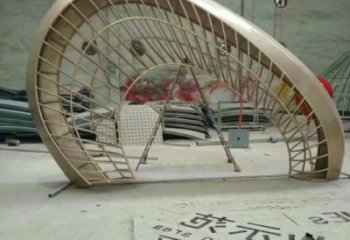 抽象拱門(mén)雕塑廠(chǎng)家 烤漆小品 戶(hù)外不銹鋼拱門(mén)雕塑生產(chǎn)
