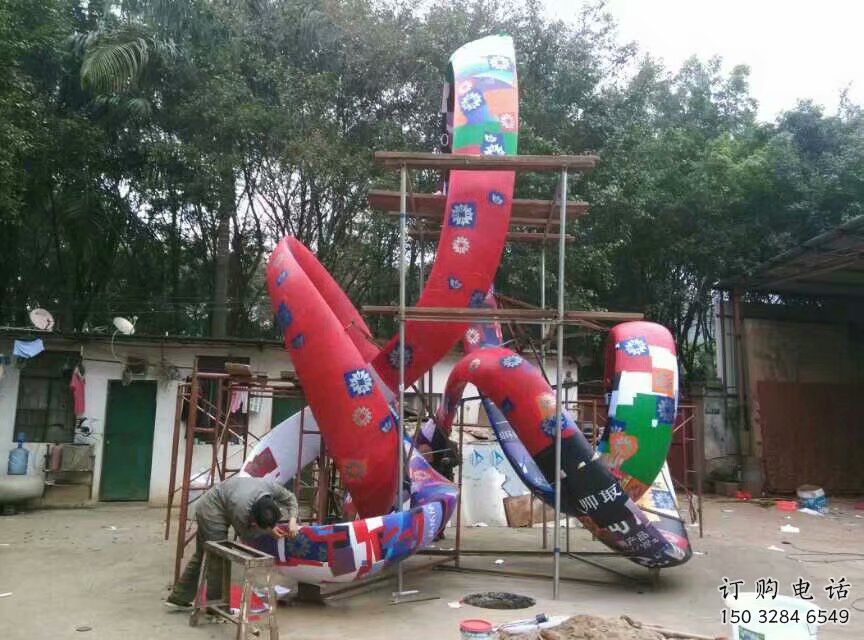 步行街彩帶雕塑廠家 游樂場小品 大型不銹鋼彩帶雕塑生產(chǎn) 步行街彩帶雕塑廠家 游樂場小品 大型不銹鋼彩帶雕塑生產(chǎn)
