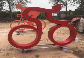 體育場(chǎng)賽車雕塑廠家 運(yùn)動(dòng)小品 體育不銹鋼賽車雕塑廠