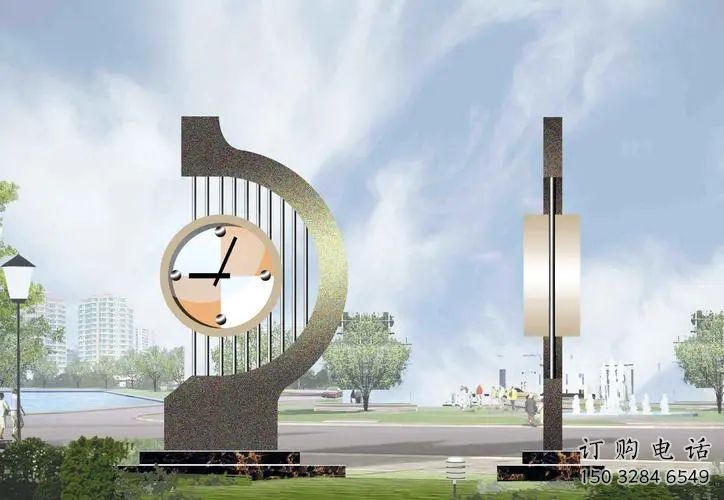 公園鐘表雕塑廠家 戶外擺件 歐式不銹鋼鐘表雕塑制作 公園鐘表雕塑廠家 戶外擺件 歐式不銹鋼鐘表雕塑制作
