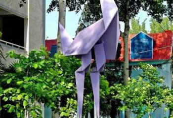 中式千紙鶴雕塑廠家 現(xiàn)代小品 游樂(lè)場(chǎng)不銹鋼千紙鶴雕塑廠