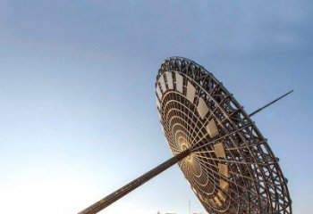 現(xiàn)代日晷雕塑廠家 大型擺件 戶(hù)外不銹鋼日晷雕塑制作