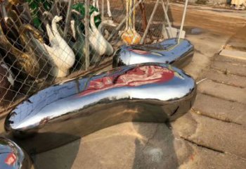 廣場休閑椅雕塑廠家 公園小品 制作不銹鋼休閑椅雕塑廠