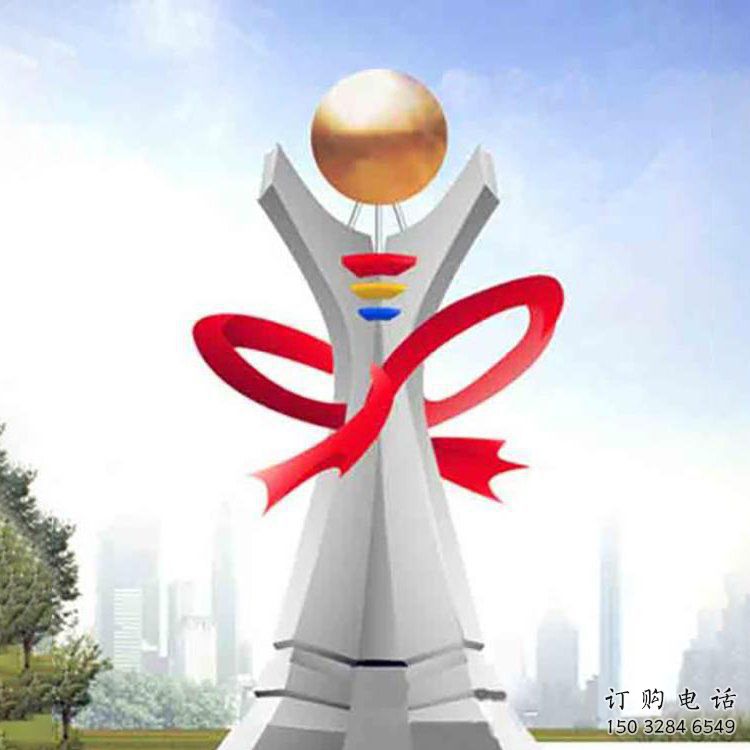 大型獎(jiǎng)杯雕塑廠(chǎng)家 鍛造小品 鏡面不銹鋼獎(jiǎng)杯雕塑廠(chǎng)