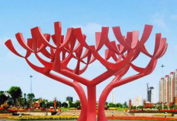 烤漆花傘雕塑廠家 現(xiàn)代公園小品 戶(hù)外不銹鋼花傘雕塑定做