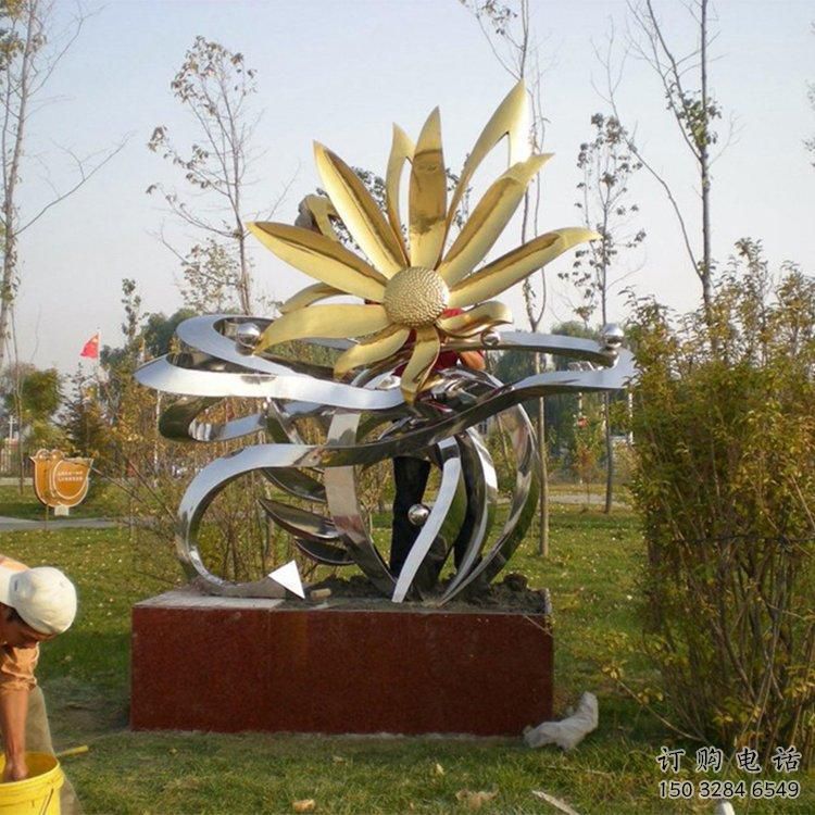 異形菊花雕塑廠家 現代公園小品 廣場不銹鋼菊花雕塑廠 異形菊花雕塑廠家 現代公園小品 廣場不銹鋼菊花雕塑廠