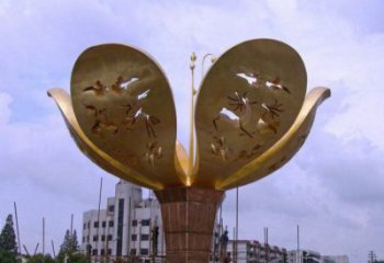廣場(chǎng)花瓣雕塑廠家 公園小品 戶外不銹鋼花瓣雕塑廠