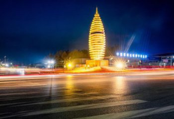 大型塔雕塑廠家 發(fā)光小品 廣場不銹鋼塔雕塑價(jià)格