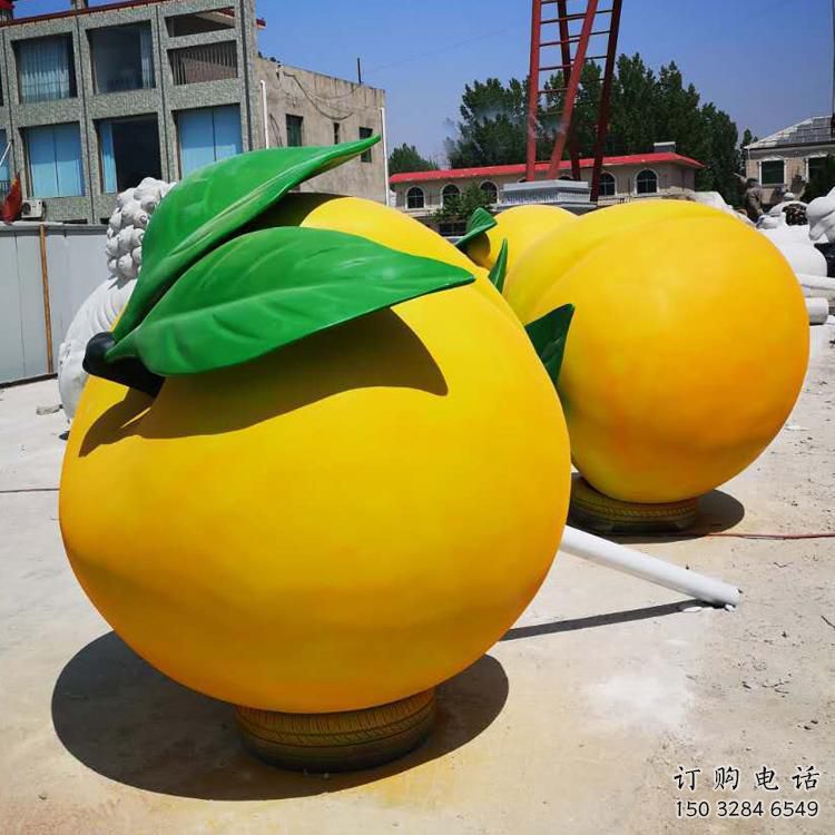 園林桃子雕塑廠家 彩繪小品 中式桃子雕塑廠 園林桃子雕塑廠家 彩繪小品 中式桃子雕塑廠