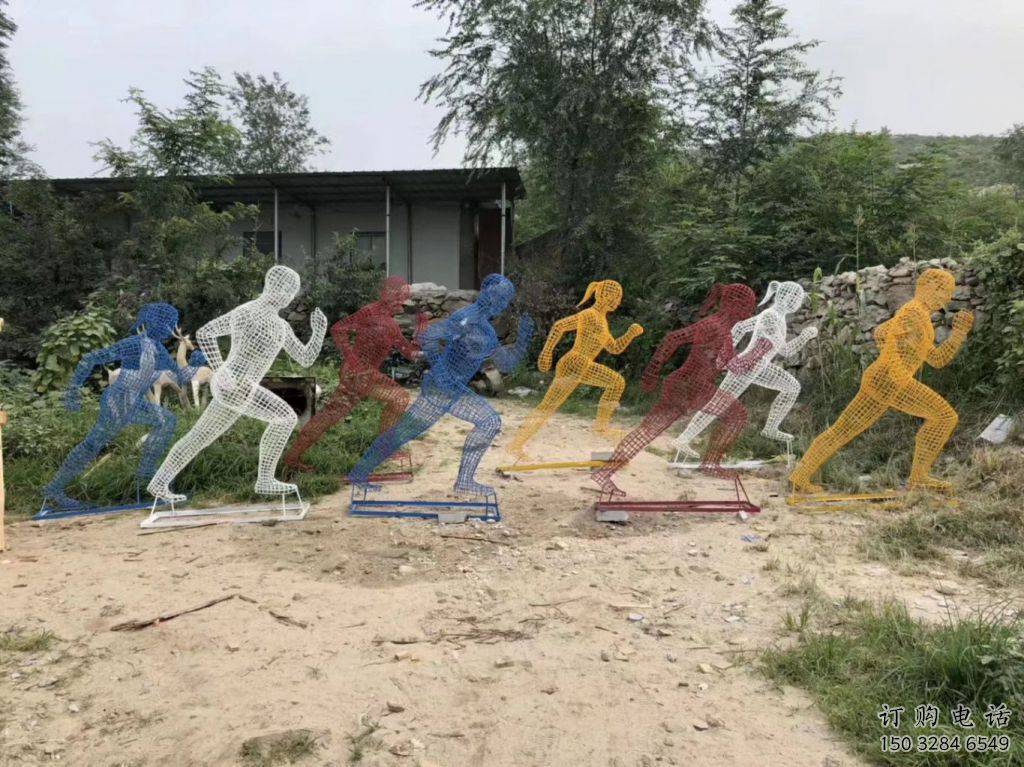 運(yùn)動(dòng)跑步雕塑廠家 彩繪剪紙小品 戶外不銹鋼跑步雕塑廠 運(yùn)動(dòng)跑步雕塑廠家 彩繪剪紙小品 戶外不銹鋼跑步雕塑廠