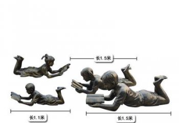 草地小學(xué)生雕塑廠家 現(xiàn)代校園小品 大型小學(xué)生雕塑價格