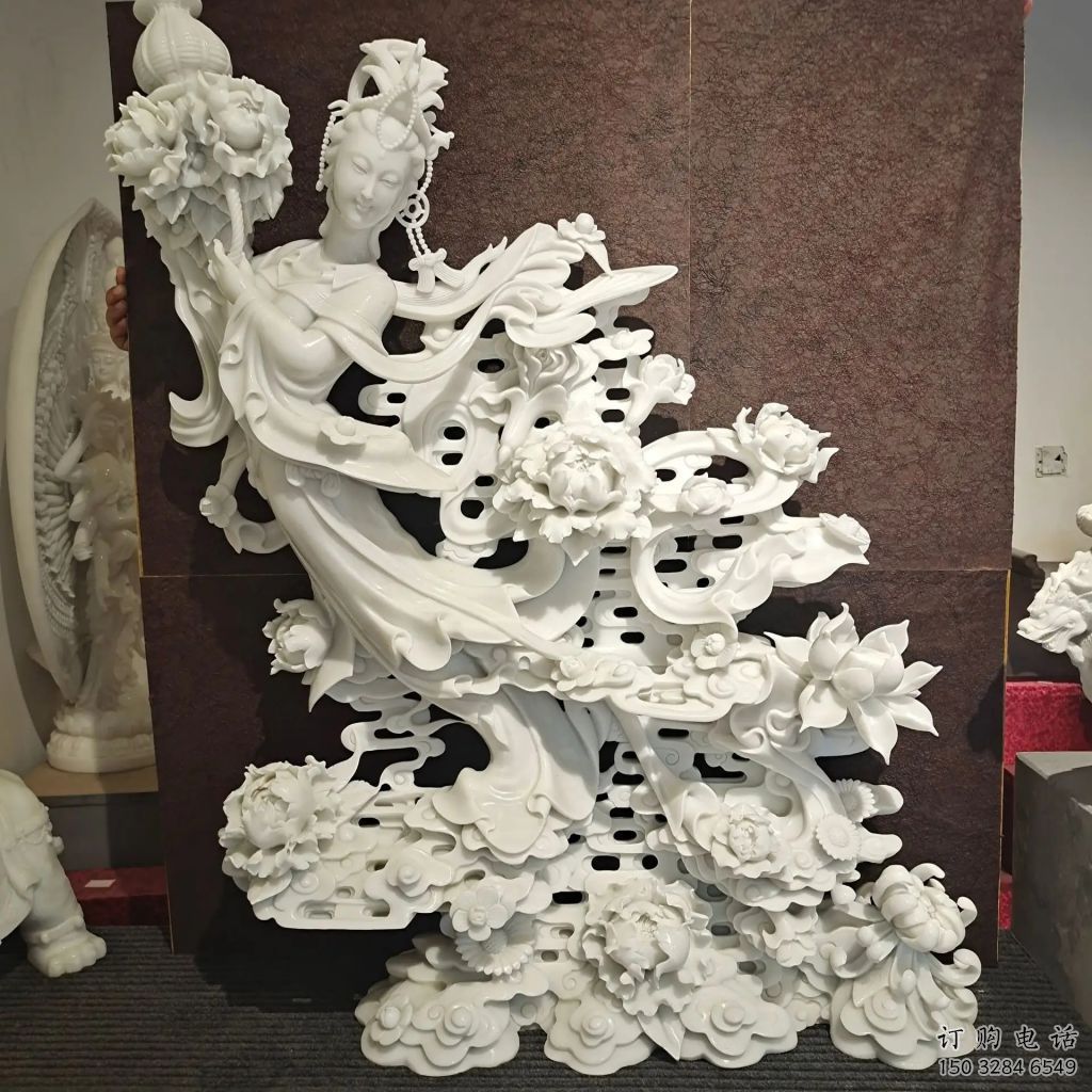 大型天女散花雕塑廠家 創(chuàng)意小品 庭院天女散花雕塑廠 大型天女散花雕塑廠家 創(chuàng)意小品 庭院天女散花雕塑廠
