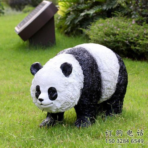 承接城市熊貓雕塑 風(fēng)景區(qū)彩繪雕塑 抽象擺件雕塑