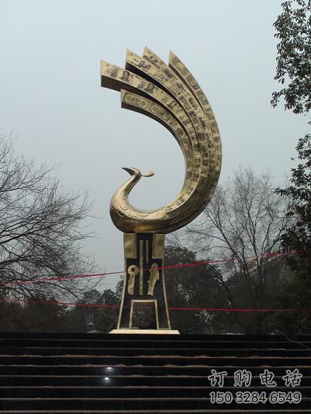 制作風景區(qū)鳳凰雕塑廠家 售樓處廣場雕塑 仿古擺件