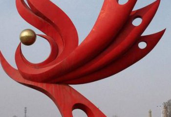 專做廣場(chǎng)鳳凰雕塑廠家 公園仿真雕塑 抽象擺件