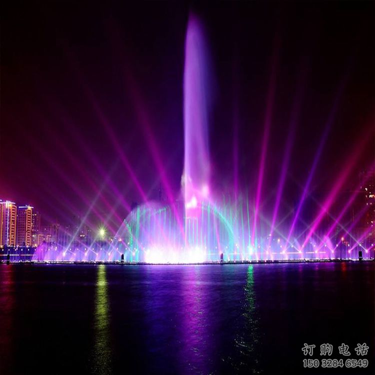 加工噴泉雕塑，燈光數(shù)控效果，公園廣場大型雕塑
