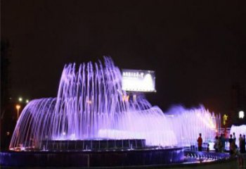 生產(chǎn)噴泉雕塑，燈光數(shù)控效果，公園噴泉雕塑廠家