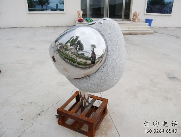 福建售樓部鳥(niǎo)類雕塑，景觀題材，抽象工藝