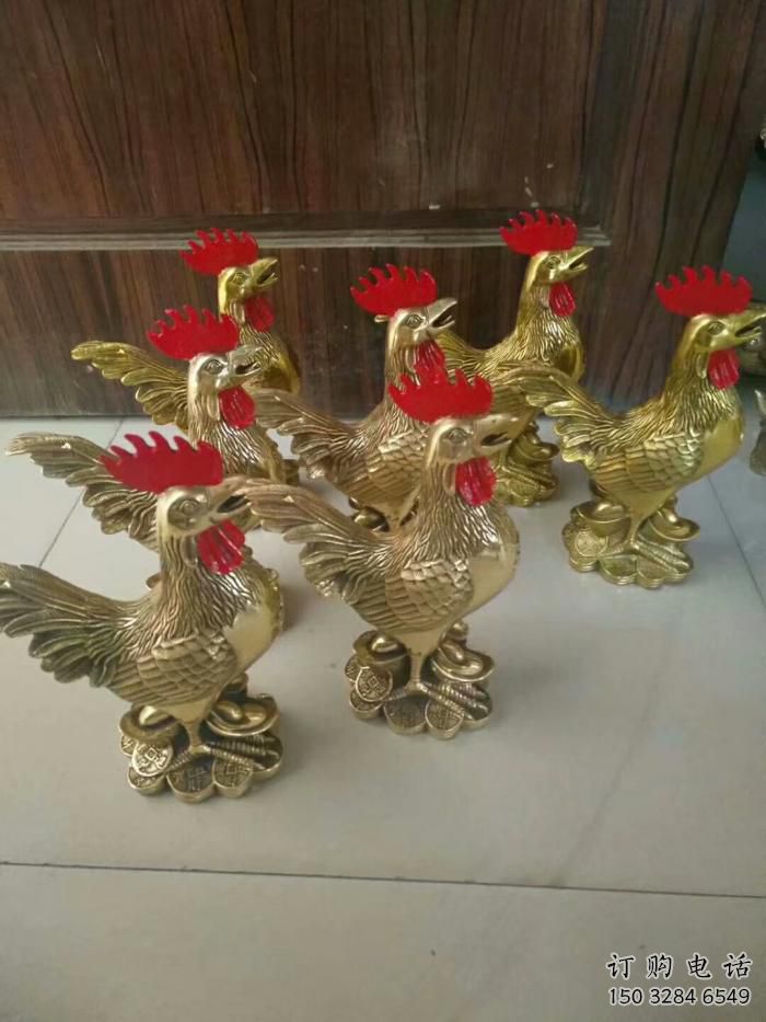 青海街道小雞雕塑，動物小品，剪影工藝
