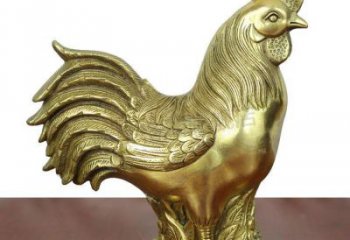 云南操場(chǎng)小雞雕塑，公園主題，鍍銅工藝