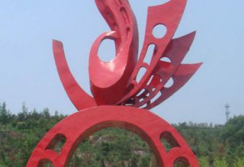 政府大門(mén)雕塑 仿真景觀雕塑 烤漆拱門(mén)雕塑生產(chǎn)廠(chǎng)家