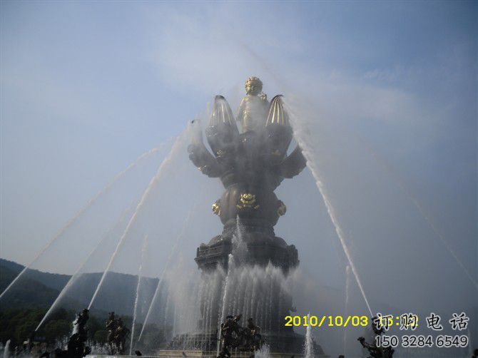 水景變頻噴泉雕塑，水景噴泉雕塑預(yù)定