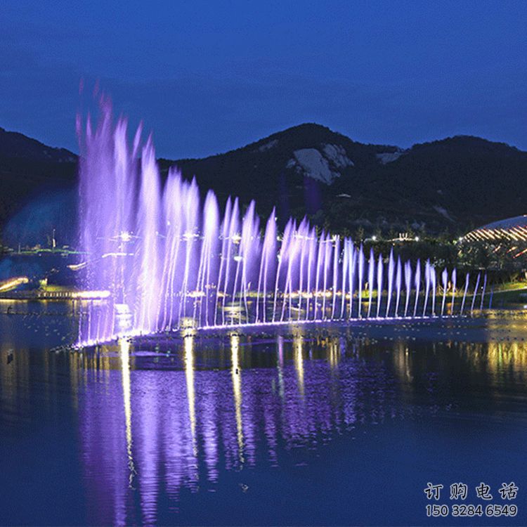 制造噴泉雕塑，燈光數(shù)控效果，程控配置結(jié)構(gòu)