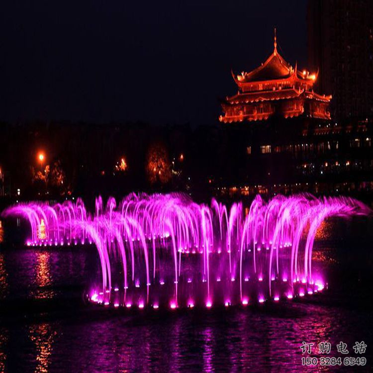 制作噴泉雕塑，燈光數(shù)控效果，電影效果雕塑