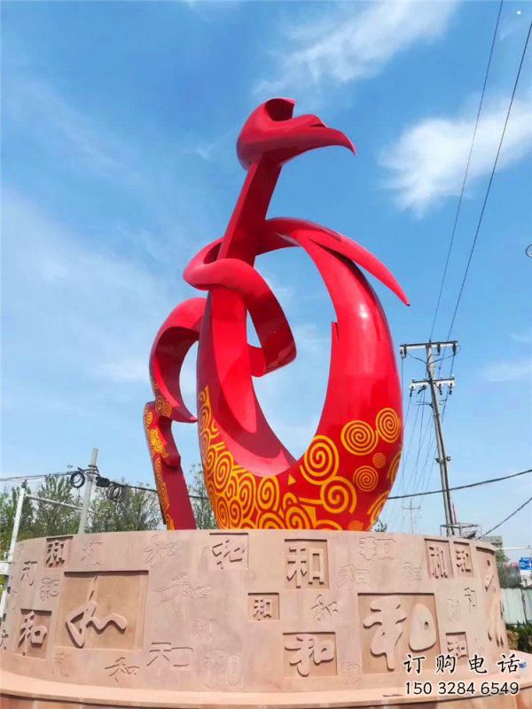 和字雕塑制造，歐式風(fēng)格，不銹鋼和字雕塑創(chuàng)意廠家