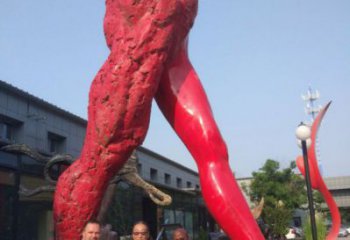 花園人字雕塑制造商，標(biāo)識(shí)雕塑，不銹鋼人字雕塑優(yōu)選廠家
