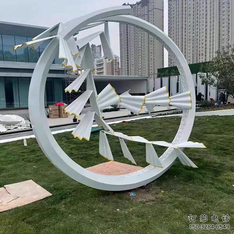 宣傳主題雕塑廠家制作，藝術(shù)形象標(biāo)識(shí)，地標(biāo)美陳雕塑