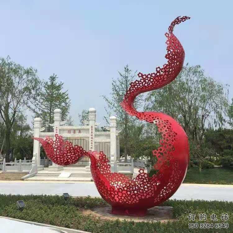 宣傳主題雕塑廠家生產(chǎn)，藝術(shù)形象標(biāo)識(shí)，地標(biāo)美陳雕塑