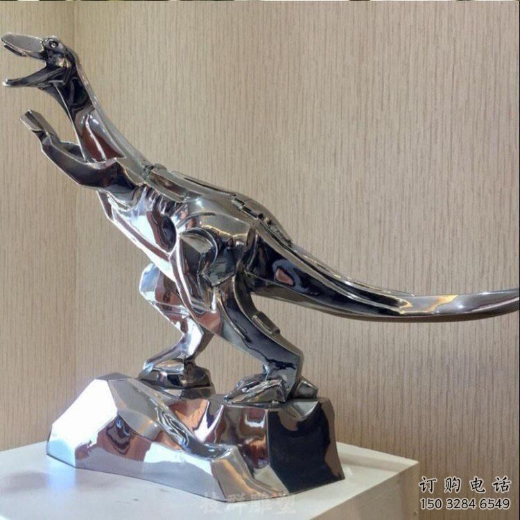 景觀恐龍雕塑通用，街景小品，鏡面恐龍雕塑制造