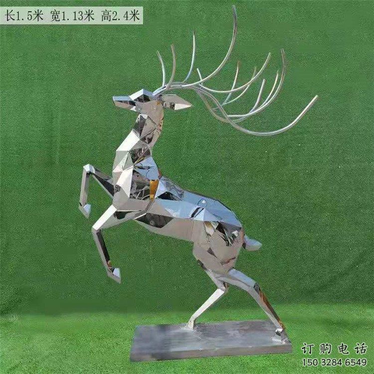 景觀小鹿雕塑選定，園林裝飾，大型切面小鹿雕塑公司