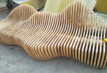 售樓部坐凳雕塑，噴砂雕塑，烤漆題材