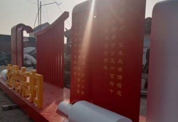 社會主義雕塑生產(chǎn)廠，黨建標識雕塑，紅色文化宣傳題材
