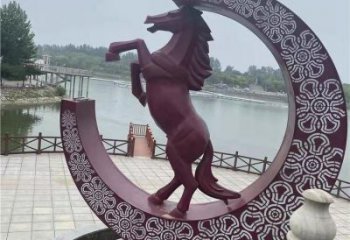 宣傳主題雕塑廠家，藝術(shù)形象標(biāo)識(shí)，地標(biāo)美陳雕塑