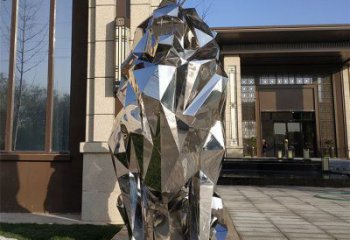 現(xiàn)代獅子雕塑承接，歐式風(fēng)格，廣場不銹鋼獅子雕塑精選