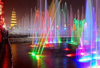 公園波光噴泉雕塑，噴泉雕塑承接
