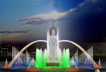 搖擺漂浮噴泉雕塑，水景藝術噴泉雕塑預定